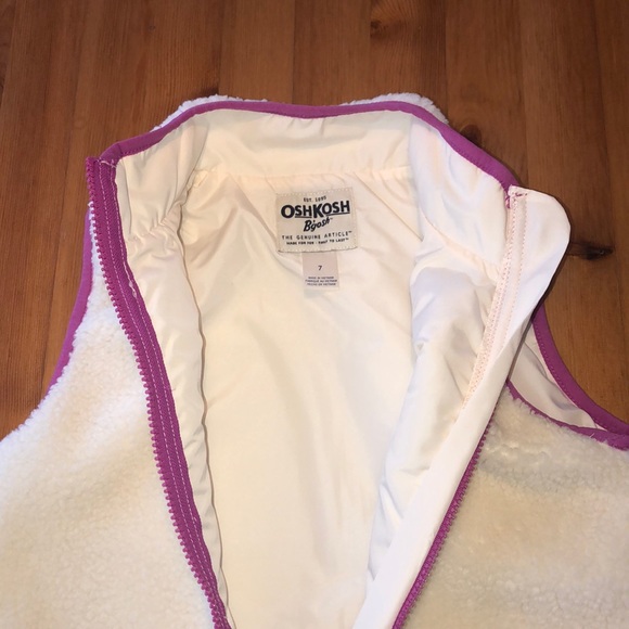 Girls Osh Kosh vest size 7 - Picture 3 of 3
